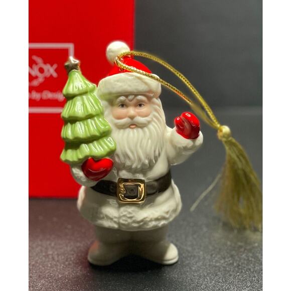 Lenox Santa Claus Christmas Ornament. Porcelain. New in Box. - Picture 1 of 6
